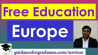 Free Education in Europe, No Tuition Fee, Scholarships, No IELTS/TOEFL, Guidance for Graduates