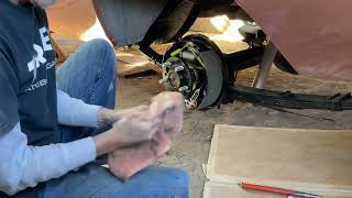 Project Mopar: 1967 Dodge Dart GT - Rear Brakes and Big Bolt Pattern Axle Installation