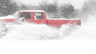 **STOLEN** AS OF 12/28/2011. Playing in the snow in my lifted 1997 Ford F350 4x4 7.5 460