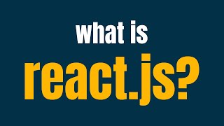 What is react.js? | In 200 seconds