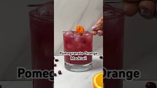 Pomegranate Orange Mocktail