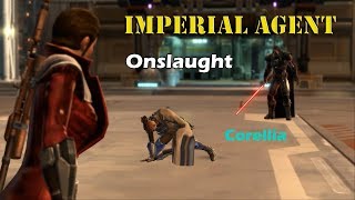 SWTOR: Onslaught. Imperial Agent. Corellia. DS