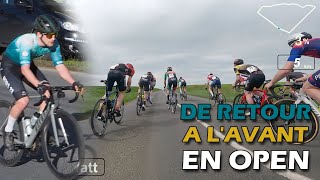 DE RETOUR A L'AVANT DU PELOTON EN OPEN 2 // Course de Trun