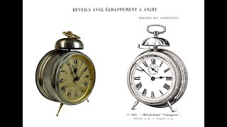 1912 French Alarm Clock by Japy Frères #AntiqueClocksDepot