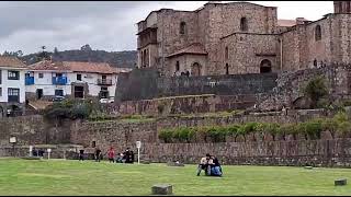 Cusco. Templo de Coricancha vista exterior