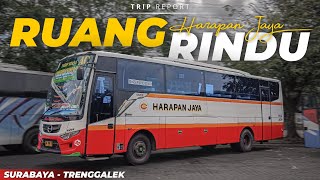 VIA ARTERI LEBIH BERSENSASI 🤩 | Trip Report Harapan Jaya 7690 "Ruang Rindu" (Surabaya - Tulungagung)