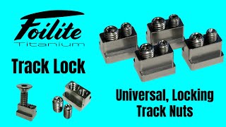 Foilite Track Lock - Titanium Universal Locking Hydrofoil Track Nuts