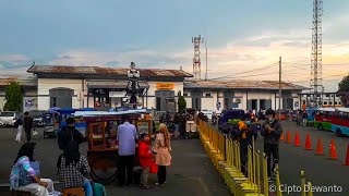 Suasana Sore Stasiun Transit Purwakarta