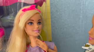 NEW Barbie FLORIST ! Unboxing Barbie doll - fun - dolls -