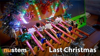 @NUSTEMxmas robot glockenspiel   Last Christmas