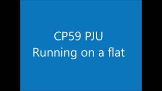 CP59 PJU Running on a flat