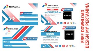 DESIGN TEMPLATE KARTU MY PERTAMINA ~FREE DOWNLOAD CDR~