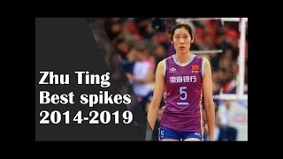 Zhuper | 朱婷 |  Spikes Over The Top | Volleyball Highlights