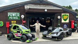 Invited to view Zack’s Garage a £65,000,000 private car collection & see Elvis from Wheeler Dealers.