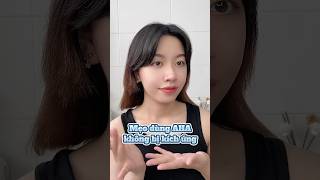 Mẹo dùng AHA không bị kích ứng!!!