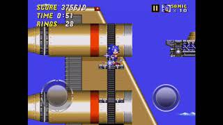 Sonic 2 part 9 sky chase and wing fortress zone