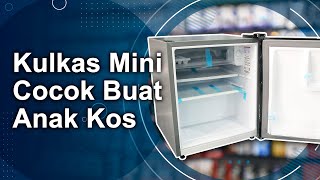 Kulkas Mini Cocok Buat Anak Kos | POLYTRON Kulkas Mini PRH 51X