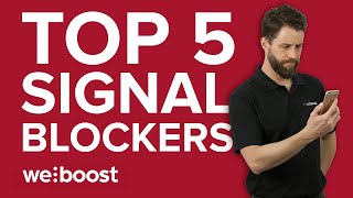 Top 5 Signal Blockers | weBoost