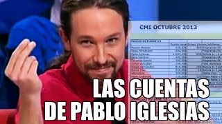 Las cuentas de Pablo Iglesias