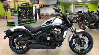 2021 Kawasaki Vulcan S 650 - Pearl Blizzard White - Walkaround - Color Review