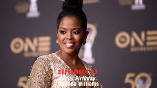 Happy Birthday  Malinda Williams