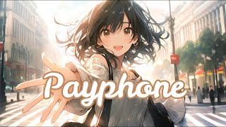 Nightcore - Payphone (Cover by Alex Goot ft. Eppic) || Lyrics