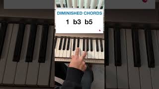 What Are DIMINISHED CHORDS? (Music Theory Lesson)  #musiclessons #bestmusicschool #artistdevelopment