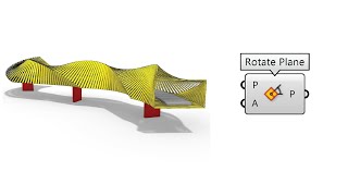 Parametric Bridge (Rhino Grasshopper Pufferfish)