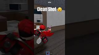 Clean Shot 😵 #gaming #funny #roblox #murdermystery2 #mm2 #murdermystery #meme