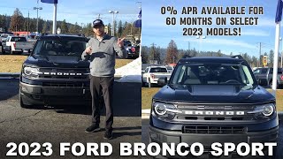 Wendle Ford | 🚙2023 Ford Bronco Sport | Spokane WA