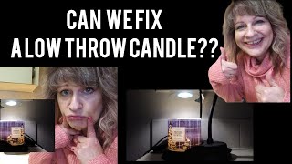 Can we make a sad candle happy again??  Reviving a low scented candle.