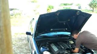 Bmw e36 328i engine sound with/out new magnaflow exhaust in place