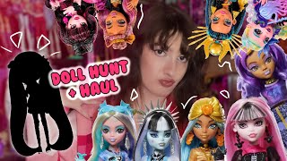 Doll Hunting for Monster High + Haul!