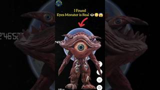 I Found Eyes Monster is Real 👁️😳😱 On Google Earth #shorts #google #googleearth #googlemaps #viral