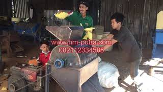 Mesin giling busa hasil ukuran 15mm