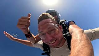 Sven First Skydive! Tandem Jump from 10000 feet at iJump Gran Canaria