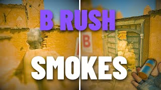 CS2 Dust 2 - ESSENTIAL SMOKES to RUSH B | CS2 Tips & Tricks