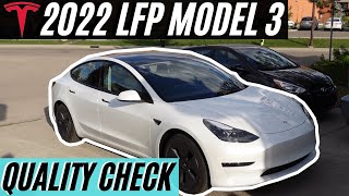 2022 Tesla Model 3 quality check