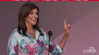 Nikki Haley has an AMAZING speech at the RNC!😲😲😲