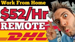 DHL - Earn Money Online - REMOTE JOB - Work From Home - Job Opening