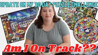 Mid-Way Update // 30 Puzzles in 30 Days Challenge