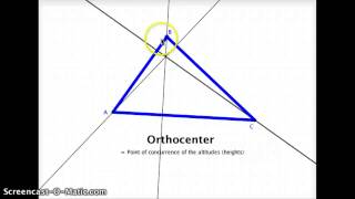 Orthocenter of a Triangle