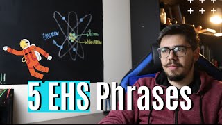 ▶EHS English Phrases | 5 frases de Segurança do Trabalho em Inglês