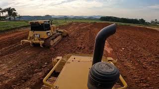 Dois Tratores De Esteira no corte! A Saga!#trator #heavyequipment #caterpillar