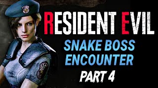 4 | Giant Snake Boss Encounter! - Playing Resident Evil After 28 Years