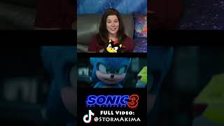 SONIC the HEDGEHOG 3 Trailer REACTION!! (FULL VIDEO on TikTok)