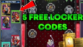 5 NEW LOCKER CODES IN NBA 2K21 MYTEAM FREE PINK DIAMONDS DIAMONDS & PACKS