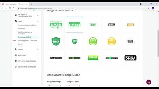 Configurare logo Securitate DMCA Bongamodels