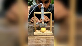 respect 😱🔥। hydraulic pressure machine #experiment #science #tiktok