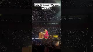 I will never get over this! ❤️‍🔥#exile #taylorswift #erastour #tserastour #pgenarodowy #warsaw